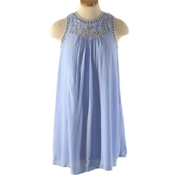 Altar'd State Womens Blue Casual dress halter Neck, size M - Picture 3 of 15